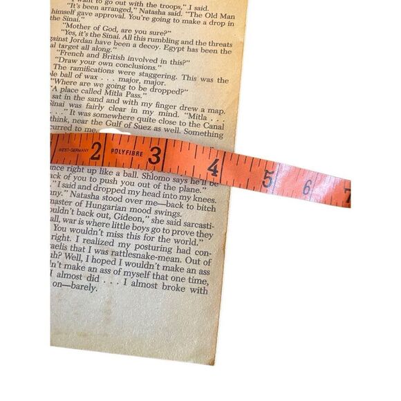 Mitla Pass by Leon Uris Paperback Book Novel 1989 - Picture 10 of 12